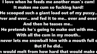 Squirting Latina Wife Cream Pie in Shared Group Sex with Lesbian Couple