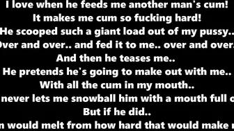 Squirting Latina Wife Cream Pie in Shared Group Sex with Lesbian Couple