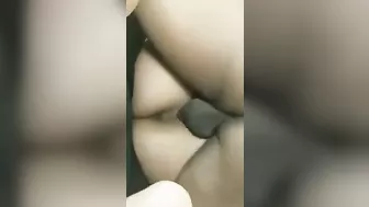 Interracial Hotwife Goes Wild with Black Cock & Hubby in Doggy Style Creampie