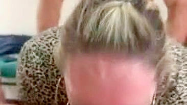 Homemade Wife Threesome with Naughty MILF and Cuckold Hubby