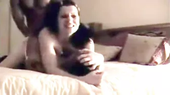 Wild Double Penetration - Husband & Friend Take turns pleasuring screaming wife