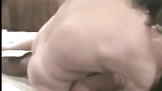 Interracial Lingerie Hotwife Cumshot with Wife Sharing at Home
