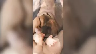 Wifey Wild Threesome - Amateur Homemade Porn with Cuckold Hubby