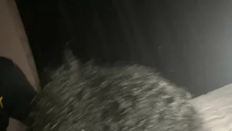 Black Ebony Fucks Two in Amateur Threesome