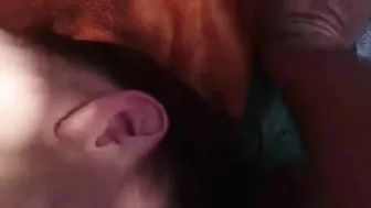 Greek Cuckold Slut Irina Public Threesome with Cheating Wife and Blowjob