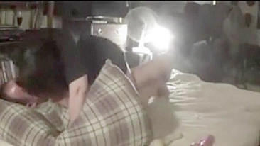 MILF Shares Hubby Threesome with Friend in Homemade Porn