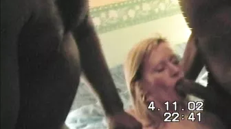 Interracial MILF Gangbang with Big BBC and Cuckold Hubby