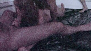 Greek Cuckold Slut Irina Blowjob & Gangbang at Homemade Sex Party with Cheating Wife