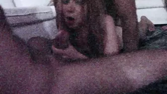 Greek Cuckold Slut Irina Blowjob & Gangbang at Homemade Sex Party with Cheating Wife