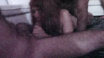 Greek Cuckold Slut Irina Blowjob & Gangbang at Homemade Sex Party with Cheating Wife