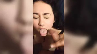 Amateur Threesome Blowjob - Homemade FFM Sucking & Group Fun