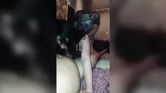 Wifey Hot Threesome with Hubby & Friend