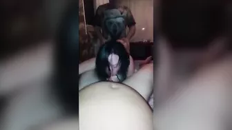 Wifey Hot Threesome with Hubby & Friend