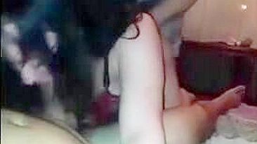 Wifey Hot Threesome with Hubby & Friend