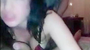 Wifey Hot Threesome with Hubby & Friend