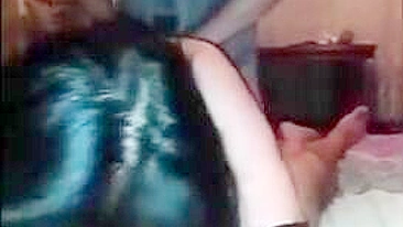 Wifey Hot Threesome with Hubby & Friend