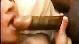 Interracial Swinger Mom Tastes BBC Cum in Homemade Threesome