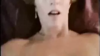 Amateur MILF Wife Threesome with Big Cock & Anal