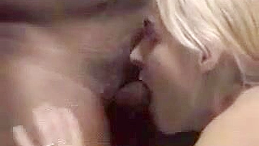 Black Gangbang MILF Swinger Wife BBC Cum-Filled Threesome