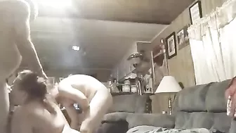 Swingin' Wife Foursome - Homemade Group Sex