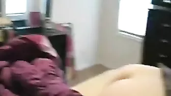 Blonde Cuckold Gets Gangbanged with Two Guys in Homemade Threesome