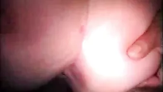 MILF Wife BBC Orgasm with Creamy Swinger Interracial Mom