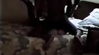 Interracial Gangbang MILF Wife Threesome with BBC and Cuckold Hubby