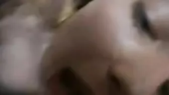 Four Lucky Amateur Sluts Cum Together in Homemade Orgy