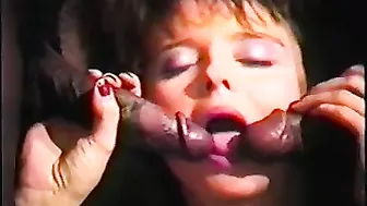 Interracial MILF Gangbang with Hairy Amateur Sluts