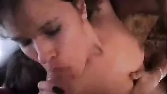 Insatiable & Kinky Wife Double Penetration Gangbang with Strangers