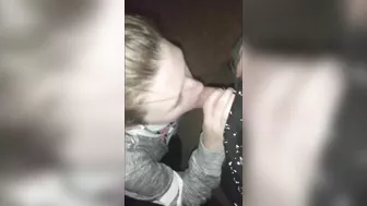 Girlfriend Blowjob Double-Header - Two Cocks, One Mouth