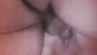 Amateur French Brunette First Threesome Gangbang