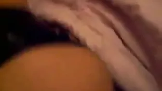 French MILF Homemade Threesome with Stockings and Garter