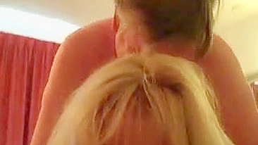 Blonde MILF Gangbang with Cuckold Hubby & Swinger Friends