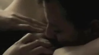 College Gangbang with Petite Skinny Chinese Girl and Two White Amateur Guys