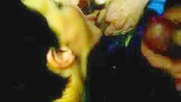 Homemade Bukkake Sluts Swallow Cum in Gangbang Facial