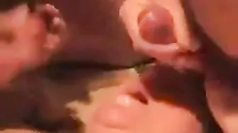 Homemade MILF Gangbang with Cumshots and Facials