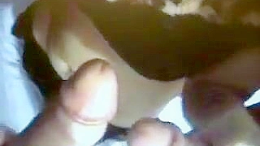 MILF Swingers' Homemade Threesome with Blowjobs and Cuckold Fun