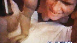 Amateur MILF Wife Swingers' Homemade Threesome Gangbang