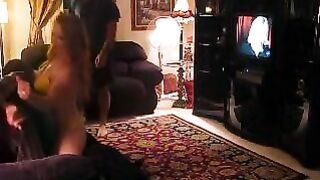 Redhead Wife BBC Gangbang Threesome with Hubby & MILF Swingers