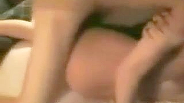 Small Tits Teen Brunette Gets Gangbanged in Hotel Threesome Orgasm