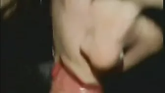 French Amateur Gets Gangbanged with Bush and Swallows Cum