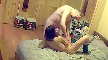 Mom is not at home, dad lick my pussy - Real Incest at Home