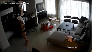 Exposed at Home - Israeli mom naked caught on IP cam