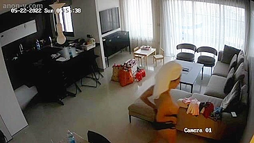 Exposed at Home - Israeli mom naked caught on IP cam