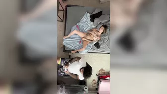 While husband plays computer in Dota 2, wife masturbates on cam While husband plays computer in Dota 2, wife masturbates on cam