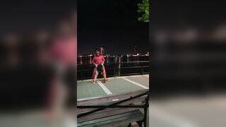 Puerto Rican Cheating Wife Fucks With Stranger on the Streets of New York