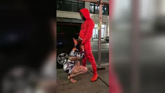 Puerto Rican Cheating Wife Fucks With Stranger on the Streets of New York