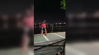 Puerto Rican Cheating Wife Fucks With Stranger on the Streets of New York