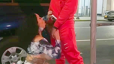 Puerto Rican Cheating Wife Fucks With Stranger on the Streets of New York